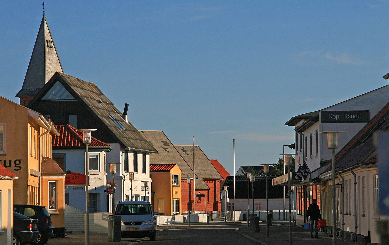 Løkken town